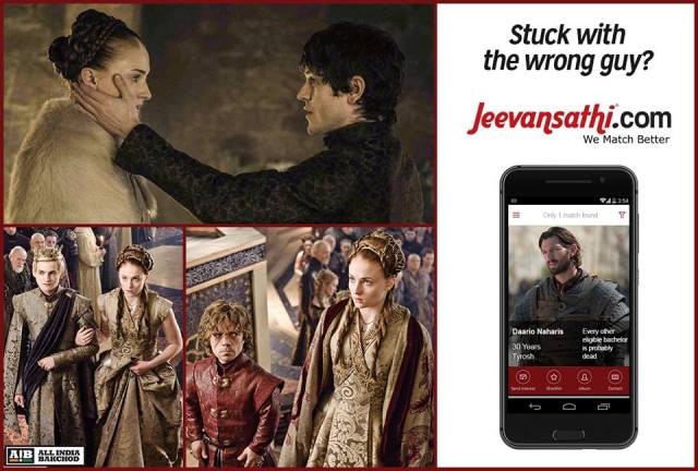 If Game Of Thrones Characters Advertised For Various Indian Products, an AIB exclusive If Game Of Thrones Characters Advertised For Various Indian Products, an AIB exclusive