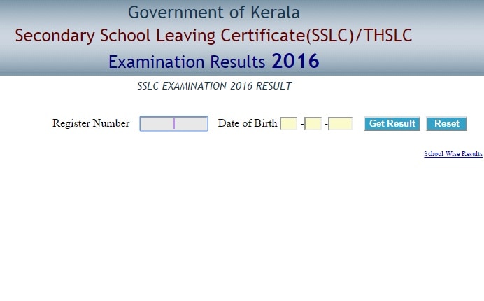 Keralaresults Nic In Results 16 Kerala Board Sslc Class 10 Examination Results 16 Dhse Class