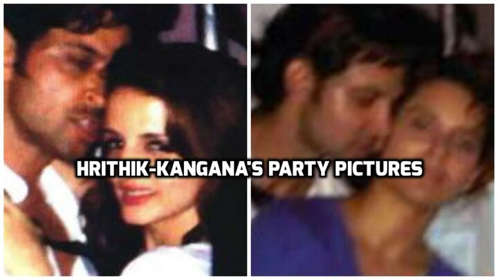 Hrithik Roshan and Kangana Ranaut's party pictures Hrithik Roshan and Kangana Ranaut's party pictures