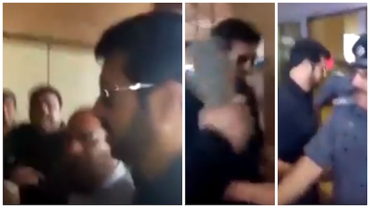 WATCH: Indian filmmaker Kabir Khan faces angry protest at Karachi airport WATCH: Indian filmmaker Kabir Khan faces angry protest at Karachi airport