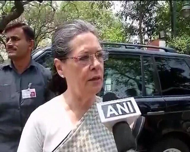 AgustaWestland a part of BJP's strategy of 'character assassination', says Sonia Gandhi