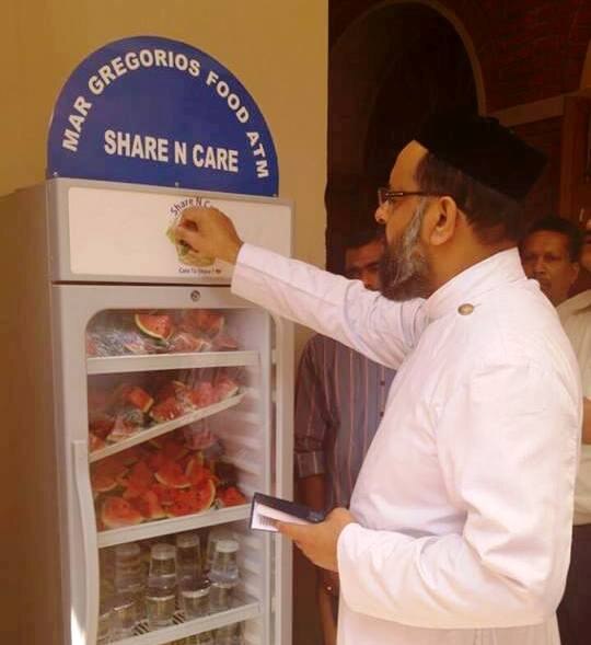 After Kochi, now a public fridge installed in Delhi to help the poor After Kochi, now a public fridge installed in Delhi to help the poor