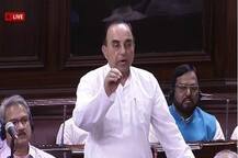 AgustaWestland Subramanian Swamy BJP again makes controversial remarks in Rajya Sabha, Cong protests