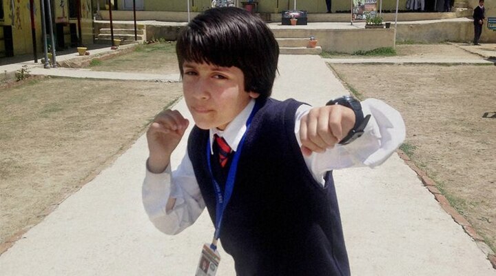 8-year-old Kashmiri girl Tajamul Islam to represent India at World Kickboxing Championship 8-year-old Kashmiri girl Tajamul Islam to represent India at World Kickboxing Championship