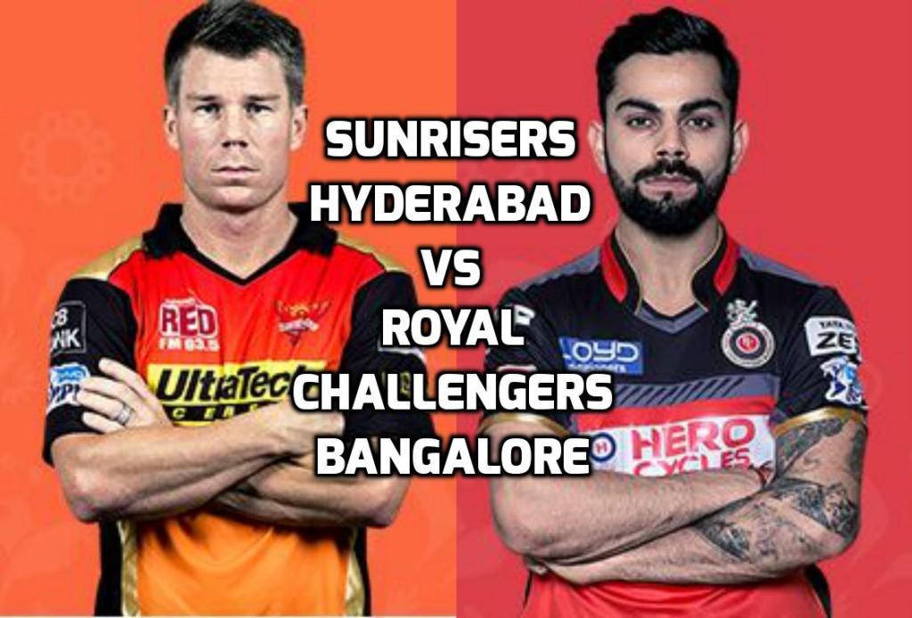 Sunrisers Hyderabad Srh Vs Royal Challengers Bangalore Rcb Live Scores Ipl 2016