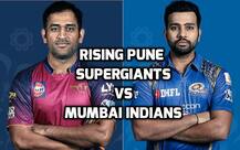 RISING PUNE SUPERGIANTS (RPS) vs MUMBAI INDIANS (MI) LIVE SCORES IPL 2016