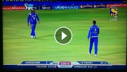 VIDEO: Harbhajan Singh, Ambati Rayudu fight during match VIDEO: Harbhajan Singh, Ambati Rayudu fight during match