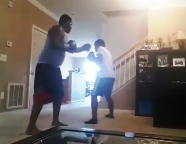 Viral video: Father forces son for brutal 'boxing match' as punishment for skipping school Viral video: Father forces son for brutal 'boxing match' as punishment for skipping school