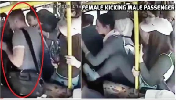 Viral video: Pervert gets beaten up after showing his private parts to a female! Viral video: Pervert gets beaten up after showing his private parts to a female!