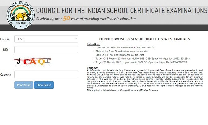 ICSE class 10th results 2016 on www.cisce.org: Exam results 2016 to be declared on May 6 at 3.00 pm ICSE class 10th results 2016 on www.cisce.org: Exam results 2016 to be declared on May 6 at 3.00 pm