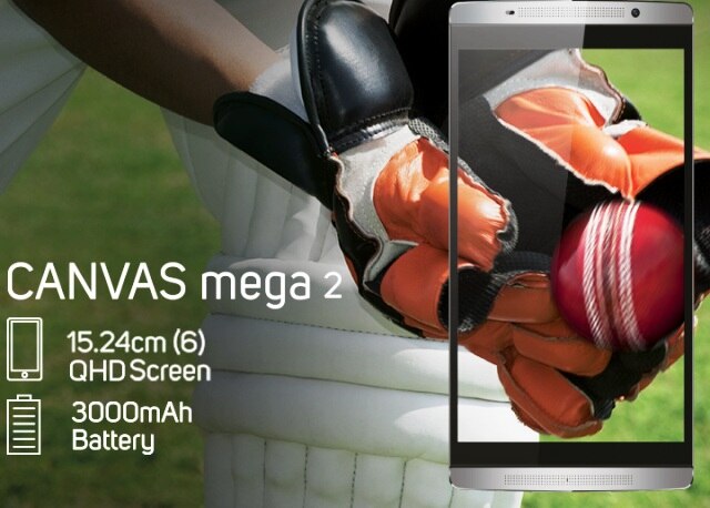 Micromax launches Canvas Mega 2 for Rs.7,999 Micromax launches Canvas Mega 2 for Rs.7,999