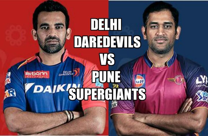 DELHI DAREDEVILS (DD) vs RISING PUNE SUPERGIANTS (RPS) LIVE SCORE IPL 2016 FEROZESHAH KOTLA DELHI DAREDEVILS (DD) vs RISING PUNE SUPERGIANTS (RPS) LIVE SCORE IPL 2016 FEROZESHAH KOTLA