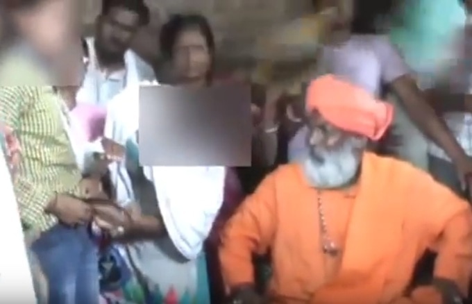 Girl asked to unbutton her jeans before BJP MP Sakshi Maharaj Girl asked to unbutton her jeans before BJP MP Sakshi Maharaj