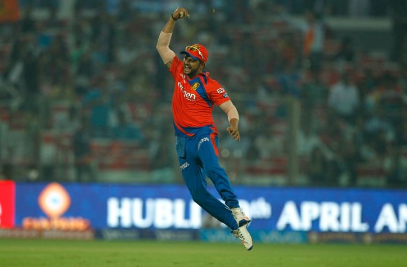 WATCH: Suresh Raina takes amazing one-handed catch
