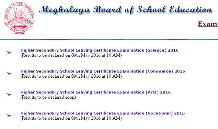 Check mbose.in, megresults.nic.in for Meghalaya Board (MBOSE) HSSLC Class 12 Results 2016; HSSLC Class 12th XII exam results 2016 to be announced today on May 9, 2016 Check mbose.in, megresults.nic.in for Meghalaya Board (MBOSE) HSSLC Class 12 Results 2016; HSSLC Class 12th XII exam results 2016 to be announced today on May 9, 2016