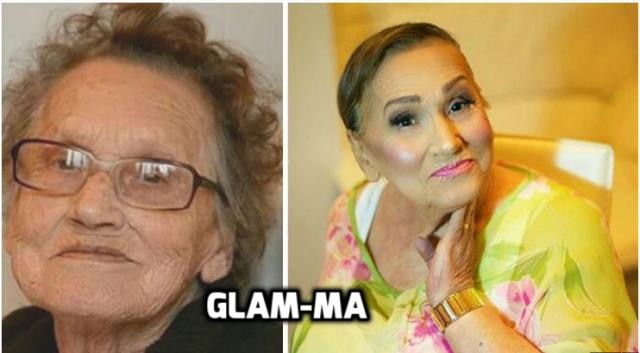 Makeup miracle: Granddaughter makes her 80-year-old grandma look 20 year younger! Makeup miracle: Granddaughter makes her 80-year-old grandma look 20 year younger!