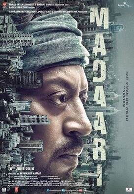 Irrfan unveils first poster of 'Madaari' Irrfan unveils first poster of 'Madaari'