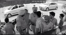 Watch: Punjab policemen caught on camera beating a youth for making their video