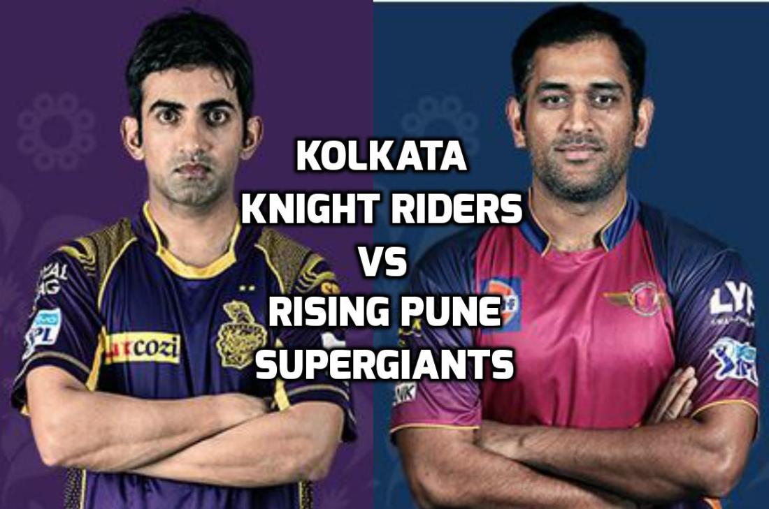 KOLKATA KNIGHT RIDERS (KKR) vs RISING PUNE SUPERGIANTS (RPS) LIVE SCORE IPL 2016 EDEN GARDENS