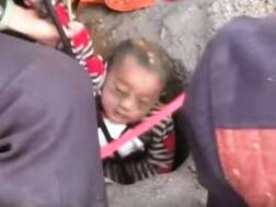 Watch: 3-yr-old boy rescued from 90-meter deep bore well