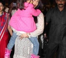 Aishwarya Rai Bachchan returns to Mumbai after Cannes trip Aishwarya Rai Bachchan returns to Mumbai after Cannes trip