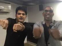 WATCH: Kapil Sharma and DJ Dwayne Bravo show off their 'champion' moves