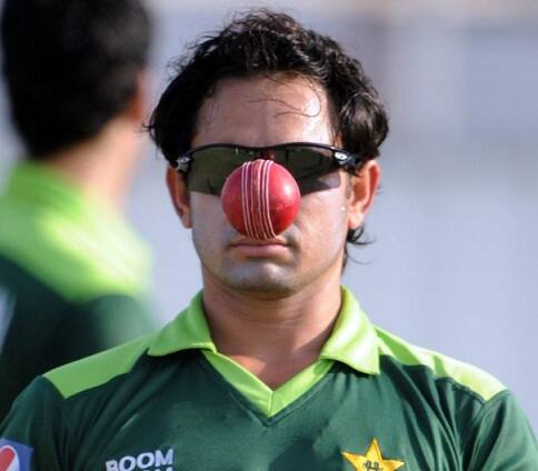 Ajmal is setting to replace his nose with a ball