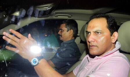 Former cricket player Mohammad Azharuddin 