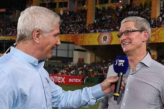 “I had personally invited Cook to watch an IPL match and I am glad that he has accepted my invitation,” Shukla said.(Photo- BCCI)