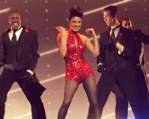 All eyes moved on her after rocking performance during the event