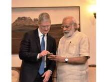Apple CEO meets PM, launches updated 'Modi app'