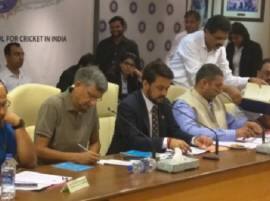 Anurag Thakur elected as BCCI president Anurag Thakur elected as BCCI president