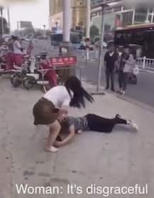 VIRAL Video : Man Holds Girlfriend's Leg, Begs Her Not To Leave Him