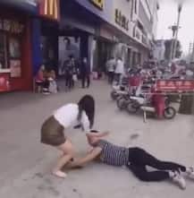 VIRAL Video : Man Holds Girlfriend's Leg, Begs Her Not To Leave Him