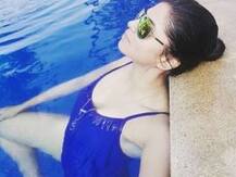 Kavita Kaushik sizzles in swimsuit, shares underwater pictures on social media