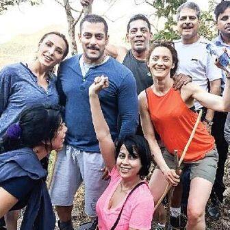 Iulia has also been seen on the sets of Sultan with Salman.