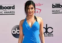 Priyanka Chopra Sizzles In Backless Blue Gown At Billboard Awards