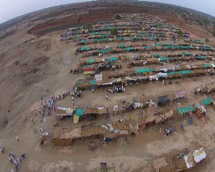 Drone camera unravels horrors of severe drought in Marathwada region