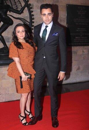 Imran Khan along with his wife Avantika Malik Khan.