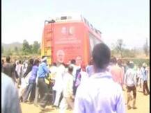 MP CM Shivraj Singh Chouhan's 'chariot' gets stuck in sand