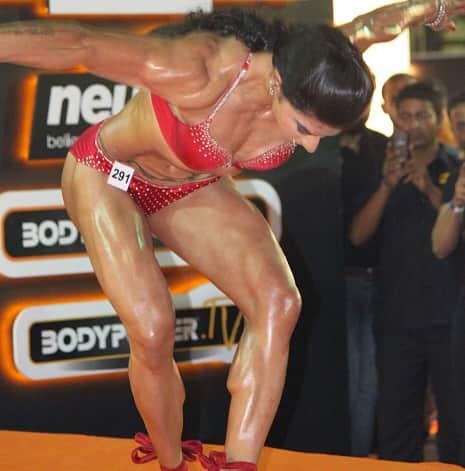 The strong woman who carves his destiny and sculpted her body, broke all boundaries and stereotypes
