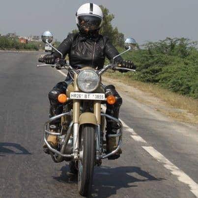 ‘I like to break the stereotypes, I ride a bullet and do power lifting’, says Yashmeen