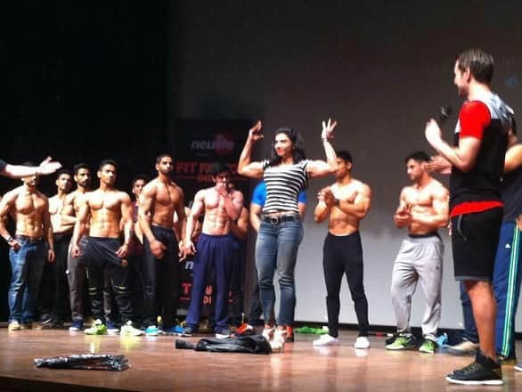 She runs her own gym in Gurgaon now
