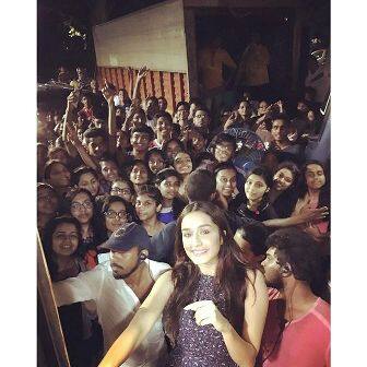 Shraddha Kapoor shared pictures after the wrap up of the movie. 
