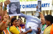 NCP Women's Wing Activists Protest Against Tanmay Bhat 