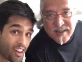Liquor baron Vijay Mallya watches IPL final with son Siddharth, video goes viral Liquor baron Vijay Mallya watches IPL final with son Siddharth, video goes viral
