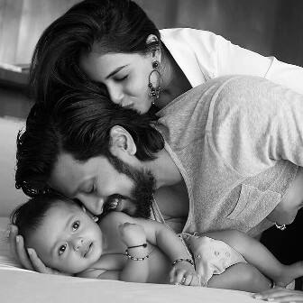 The happy family.