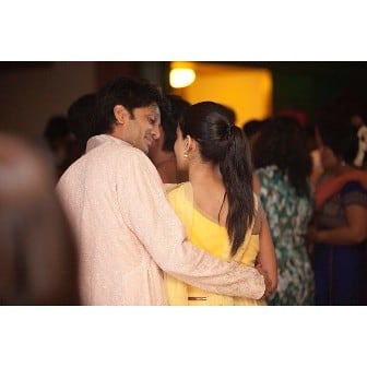 Riteish and Genelia.