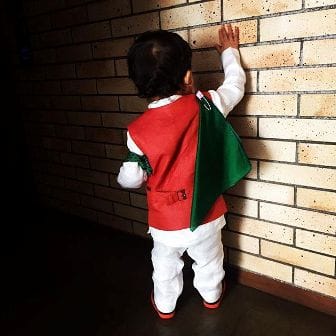Riaan on Republic Day.