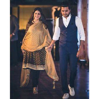 Riteish and Genelia, when Genelia was expecting their first child, Riaan.